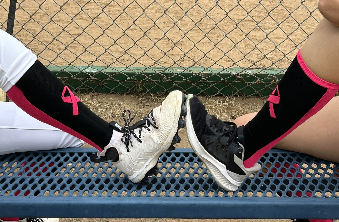 POWER IN PINK DIRPPY SOCKS