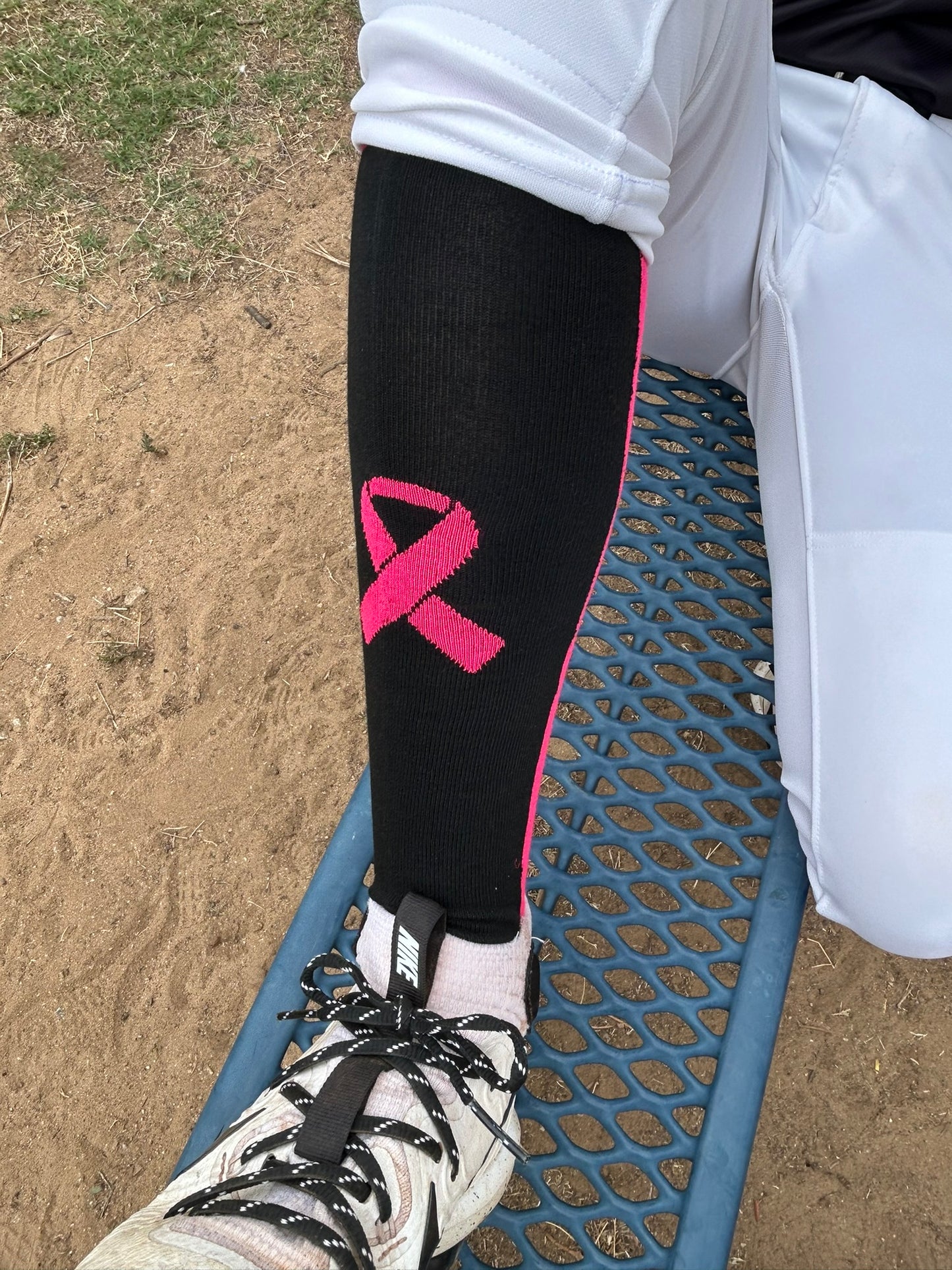 POWER IN PINK DIRPPY SOCKS