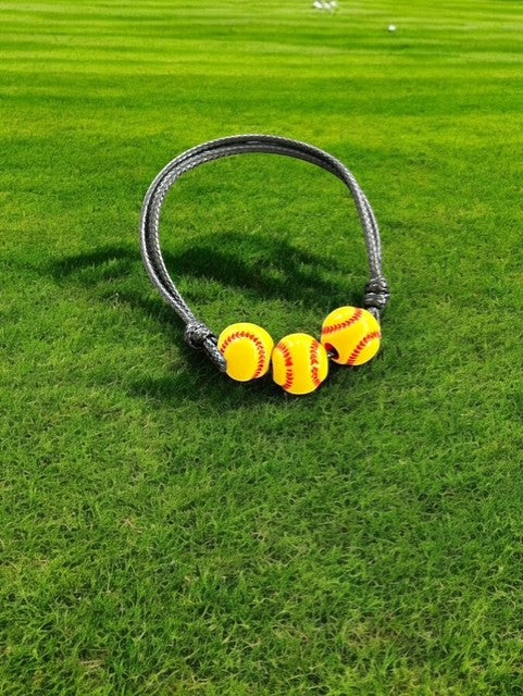 DRIPPY SOFTBALL BRACELET