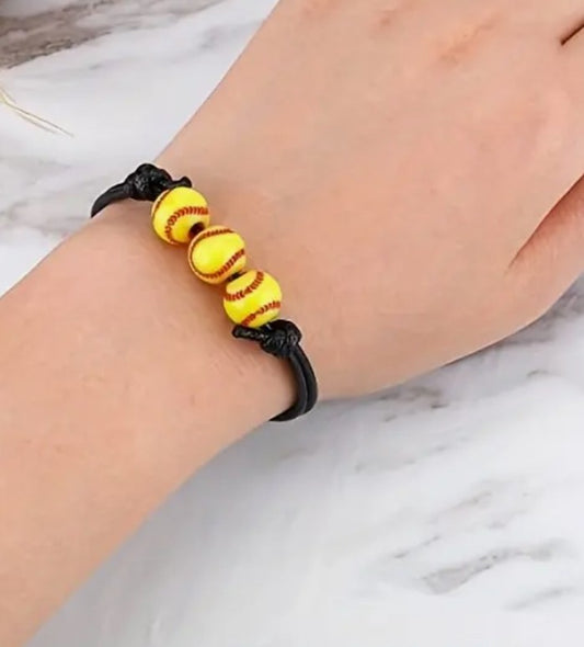 DRIPPY SOFTBALL BRACELET