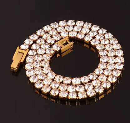 DRIPPY TENNIS NECKLACES