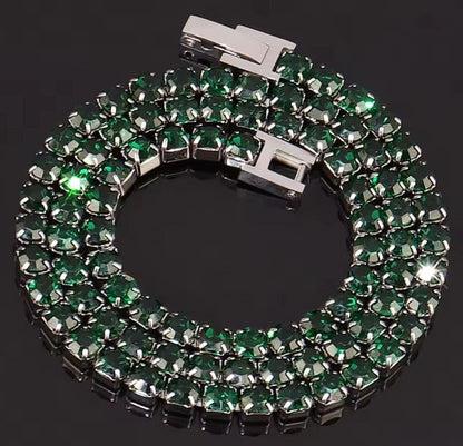 DRIPPY TENNIS NECKLACES