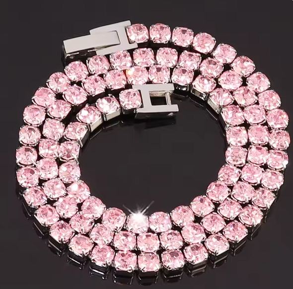 DRIPPY TENNIS NECKLACES