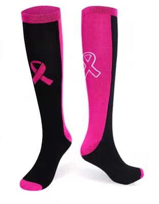 POWER IN PINK DIRPPY SOCKS